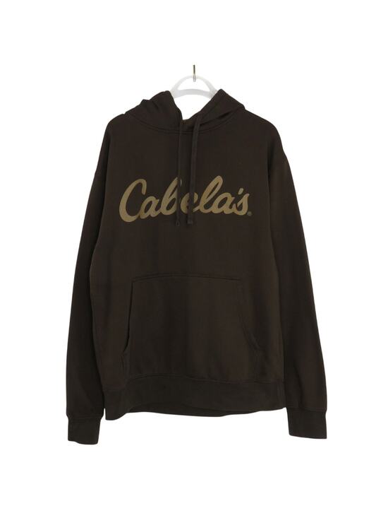 Cabela's Other - Cabelas Men's Brown Logo Hoodie Sweatshirt Small